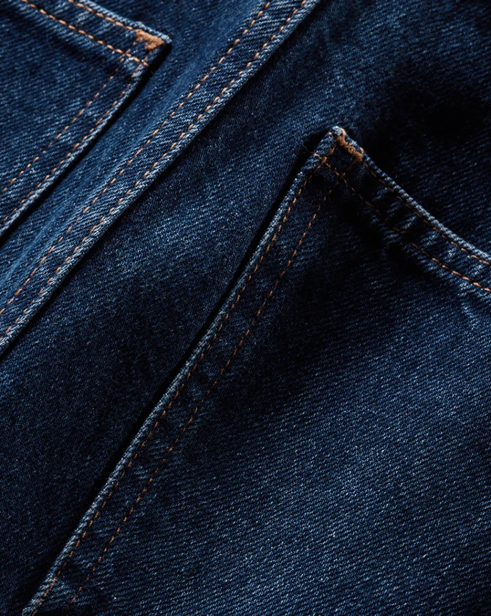 Veronica Beard Jeans*Taylor Belted Wide-Leg Jean in Dusted Oxford DustedOxford
