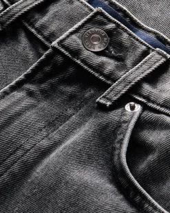 Veronica Beard Jeans*Taylor Cuffed Wide-Leg Jeans in Washed Black StonedWashedOnyx