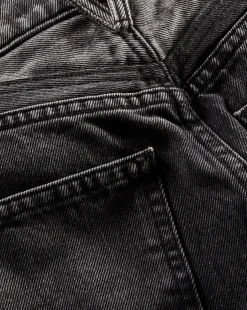 Veronica Beard Jeans|The Veronicas' Favorites*Taylor Two-Tone Wide-Leg Jean in Volcanic Stone Colorblock VolcanicStoneColorblock