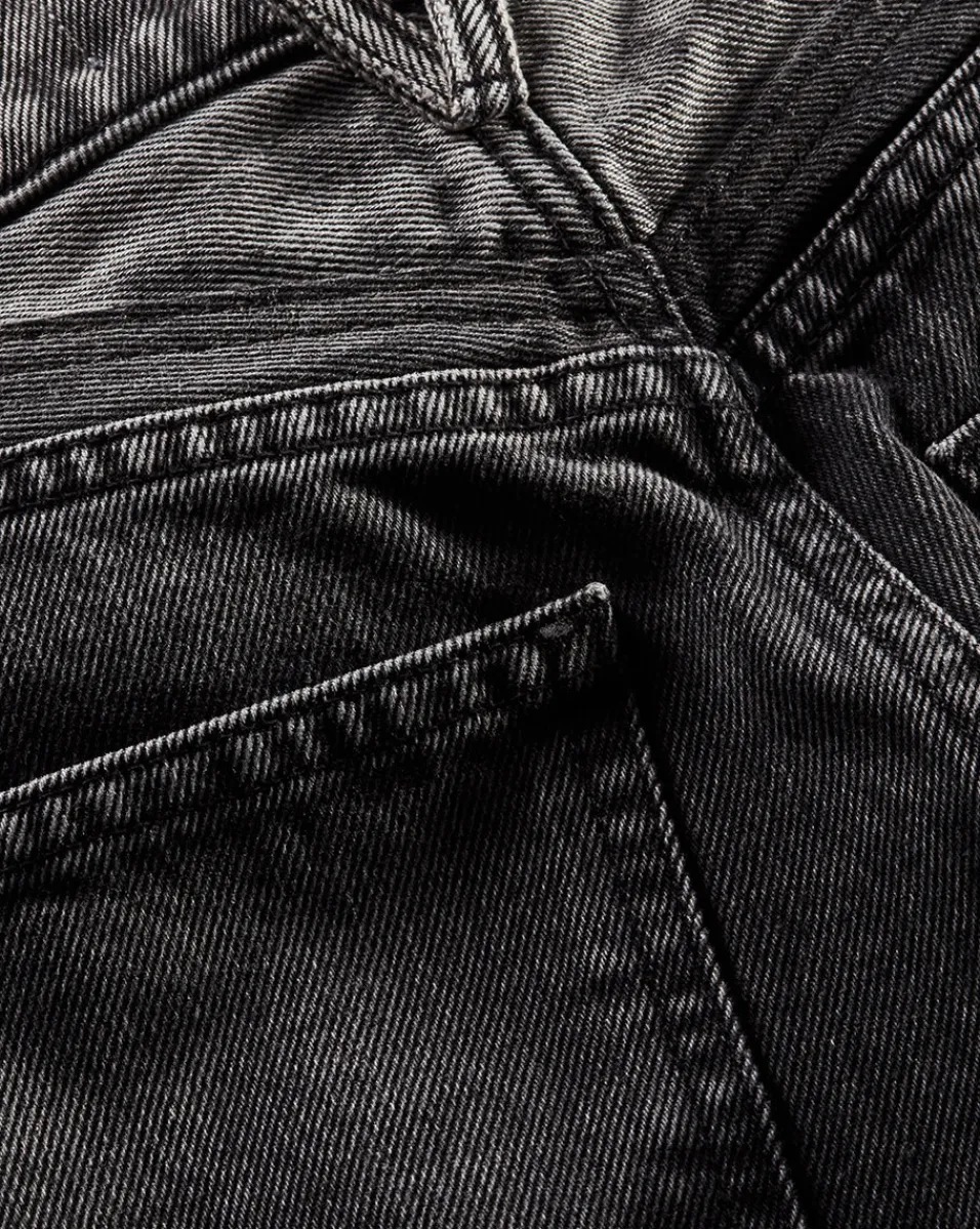 Veronica Beard Jeans|The Veronicas' Favorites*Taylor Two-Tone Wide-Leg Jean in Volcanic Stone Colorblock VolcanicStoneColorblock