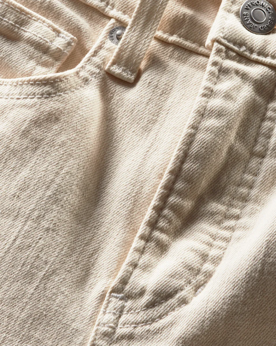Veronica Beard Jeans|Vb Classics*Taylor Wide-Leg Jean Ecru