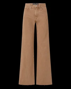 Veronica Beard Jeans*Taylor Wide-Leg Jean in Tan TanSierra