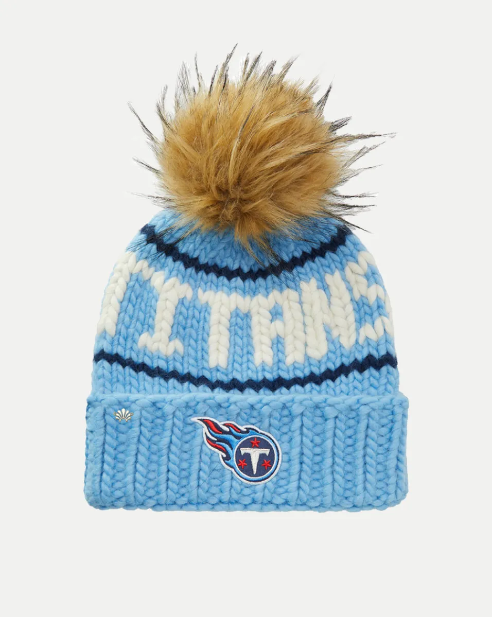 Veronica Beard Accessories|The Gift Guide*Tennessee Titans Beanie in Titans Blue TitansBlue