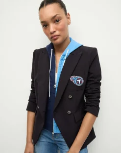 Veronica Beard Jackets & Outerwear|The Gift Guide*Tennessee Titans Dickey Jacket in Navy/Silver TennesseeTitans