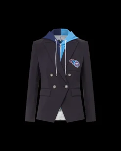 Veronica Beard Jackets & Outerwear|The Gift Guide*Tennessee Titans Dickey Jacket in Navy/Silver TennesseeTitans