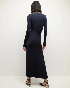 Veronica Beard Dresses|Party Dressing*Theodora Dress in Navy