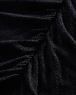 Veronica Beard Tops|Vb Classics*Theresa Ruched Turtleneck Black