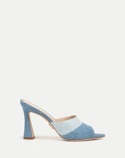 Veronica Beard Sandals*Thora Denim Mule in Blue