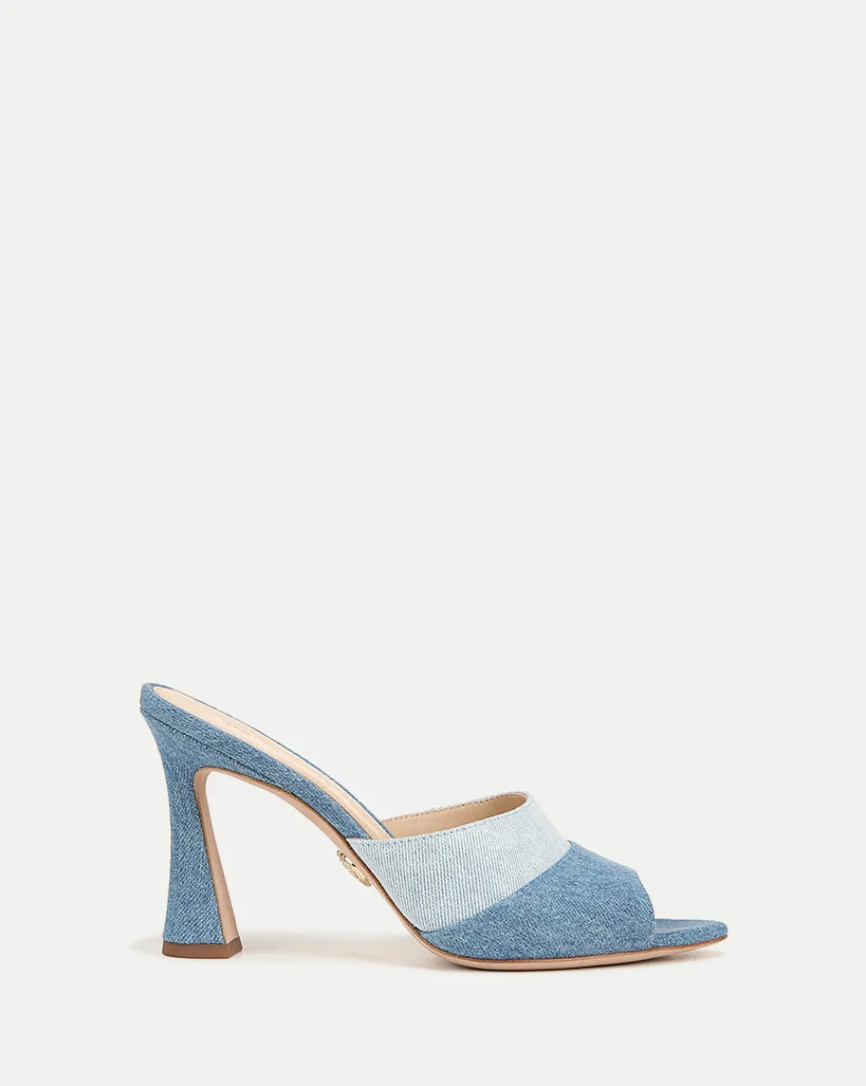 Veronica Beard Sandals*Thora Denim Mule in Blue
