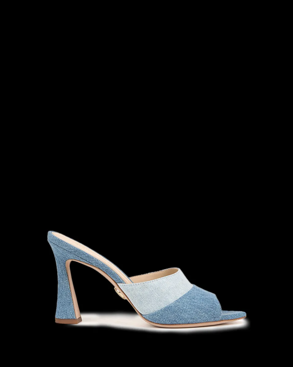 Veronica Beard Sandals*Thora Denim Mule in Blue