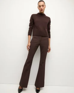 Veronica Beard Pants|The Veronicas' Favorites*Tindaya Pant in Dark Chocolate DarkChocolate