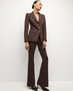 Veronica Beard Pants|The Veronicas' Favorites*Tindaya Pant in Dark Chocolate DarkChocolate
