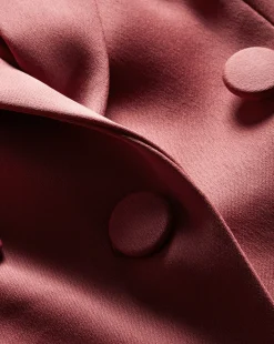 Veronica Beard Jackets & Outerwear*Tomi Satin Dickey Jacket in Rose