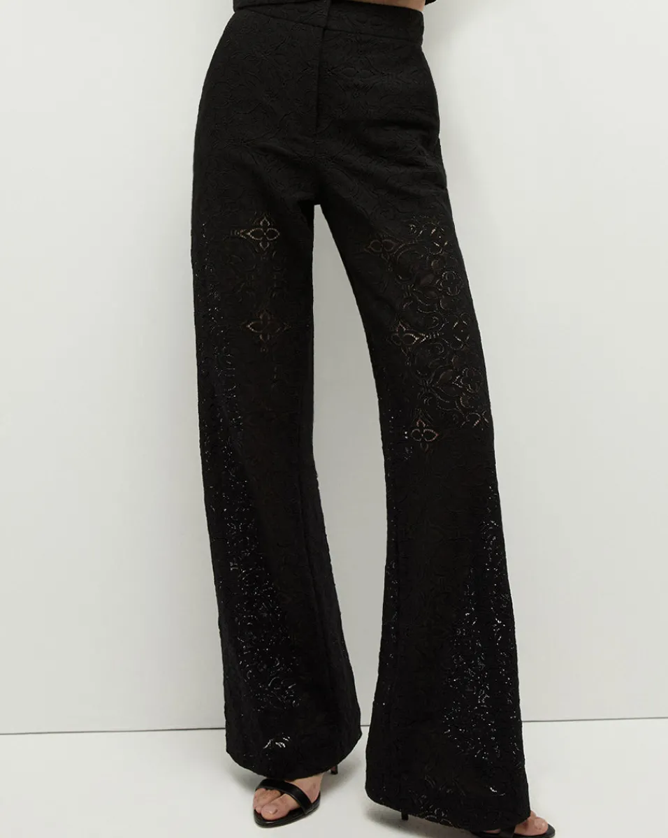 Veronica Beard Pants|Matching Sets*Tonelli Lace Pant in Black