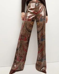 Veronica Beard Pants|The Veronicas' Favorites*Tonelli Pant in Red Multi RedMulti