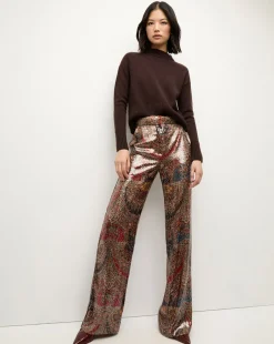 Veronica Beard Pants|The Veronicas' Favorites*Tonelli Pant in Red Multi RedMulti