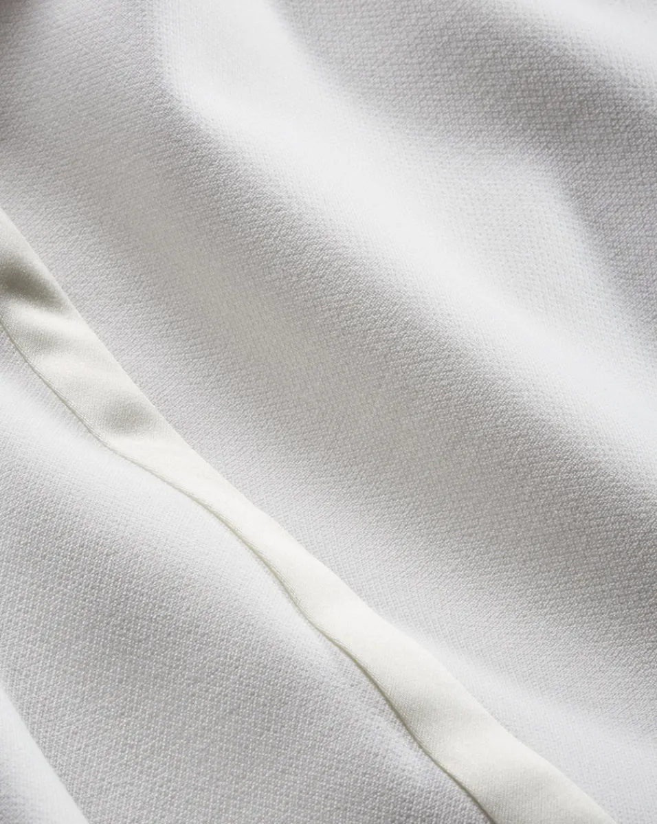 Veronica Beard Pants|Matching Sets*Tonelli Tuxedo Stripe Pant in White Off-White