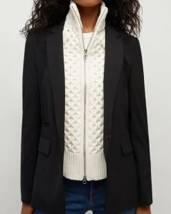 Veronica Beard Dickeys|Vb Classics*Upstate Dickey Ivory