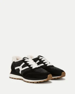 Veronica Beard Sneakers*Valentina Shearling Sneaker in Black