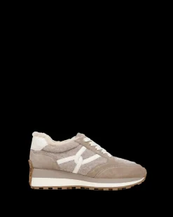 Veronica Beard Sneakers|The Veronicas' Favorites*Valentina Shearling Sneaker in Grey