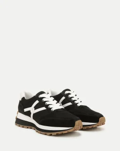 Veronica Beard Sneakers*Valentina Sneaker in Black & White Black/White