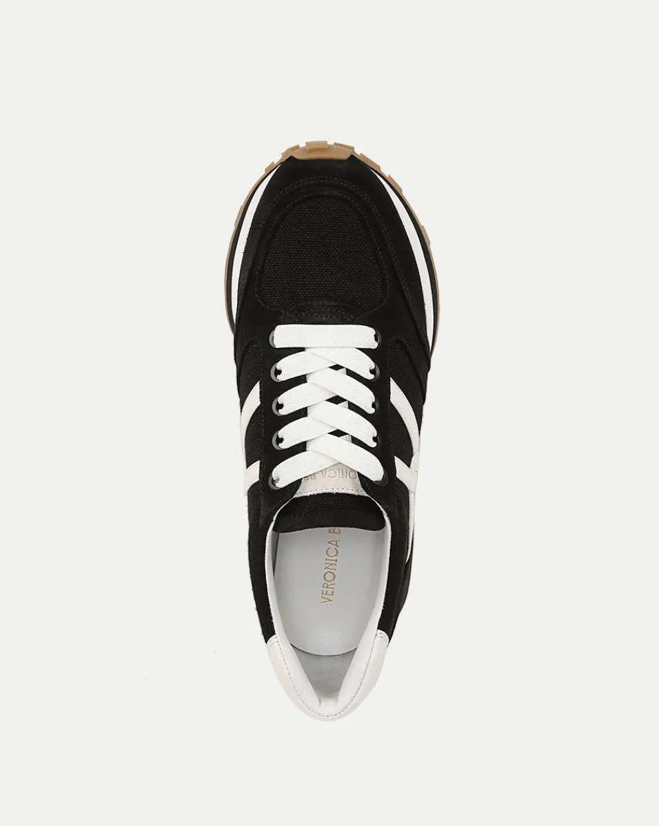 Veronica Beard Sneakers*Valentina Sneaker in Black & White Black/White