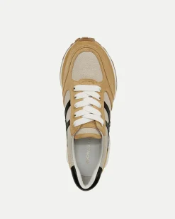 Veronica Beard Sneakers*Valentina Sneaker in Ecru/Desert