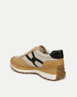 Veronica Beard Sneakers*Valentina Sneaker in Ecru/Desert