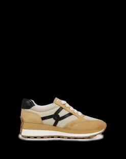 Veronica Beard Sneakers*Valentina Sneaker in Ecru/Desert
