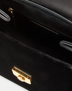 Veronica Beard Crossbody Bags|The Veronicas' Favorites*Velvet Crest Lock Top Handle Bag in x Poppy Delevingne Black