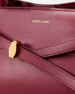 Veronica Beard Crossbody Bags|The Gift Guide*Dash Bag in Burgundy Leather Oxblood