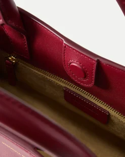 Veronica Beard Crossbody Bags|The Gift Guide*Dash Bag in Burgundy Leather Oxblood