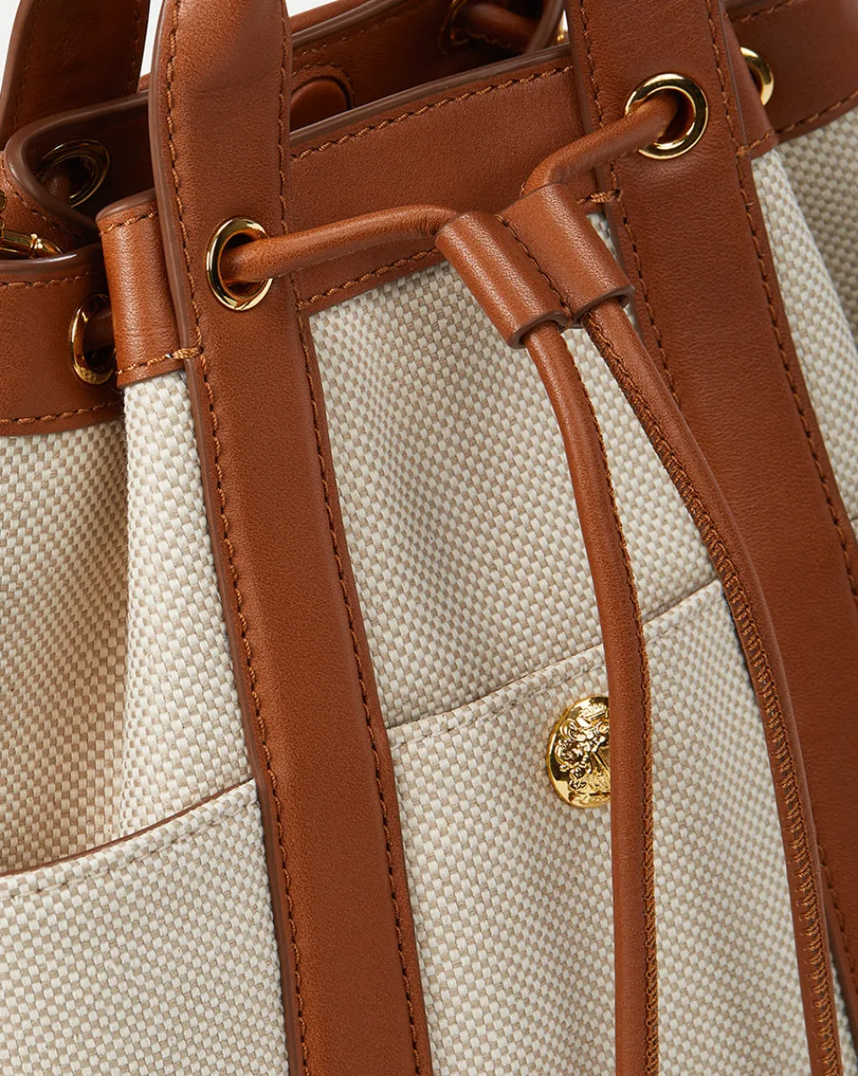 Veronica Beard Crossbody Bags|Vb Classics*Goody Bag in Natural/Hazel