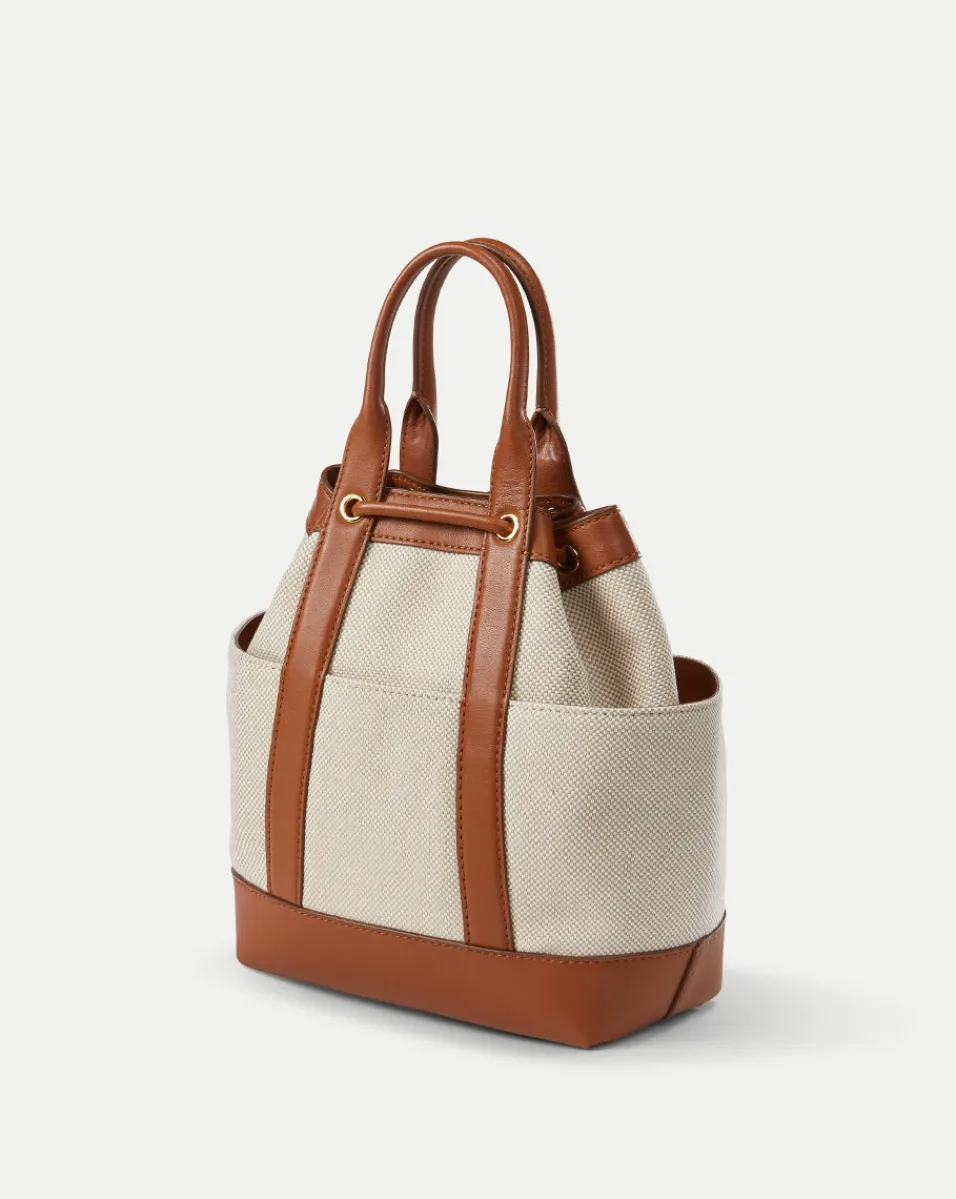 Veronica Beard Crossbody Bags|Vb Classics*Goody Bag in Natural/Hazel