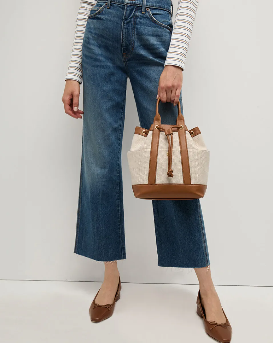 Veronica Beard Crossbody Bags|Vb Classics*Goody Bag in Natural/Hazel