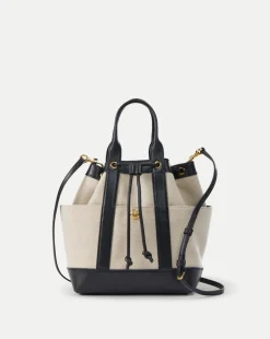 Veronica Beard Crossbody Bags|Vb Classics*Goody Bag in Natural/Black