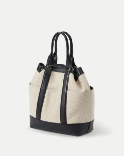 Veronica Beard Crossbody Bags|Vb Classics*Goody Bag in Natural/Black