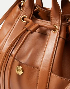 Veronica Beard Crossbody Bags|The Gift Guide*Goody Bag in Tan Leather Hazelwood