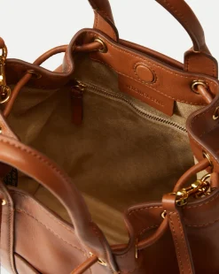 Veronica Beard Crossbody Bags|The Gift Guide*Goody Bag in Tan Leather Hazelwood
