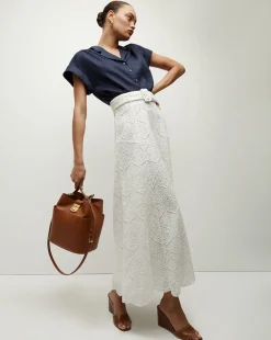 Veronica Beard Skirts & Shorts*Vintry Eyelet Skirt White