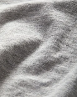Veronica Beard Tops*Waldorf Ruched-Sleeve Tee in Heather Grey HeatherGrey