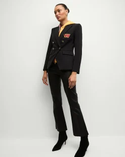 Veronica Beard Jackets & Outerwear*Washington Commanders Dickey Jacket in Black/Gold WashingtonCommanders