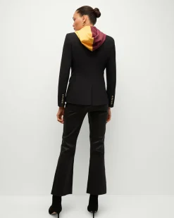 Veronica Beard Jackets & Outerwear*Washington Commanders Dickey Jacket in Black/Gold WashingtonCommanders