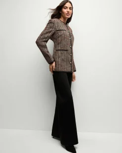 Veronica Beard Jackets & Outerwear*Watkins Dickey Jacket in Grey Multi GreyMulti