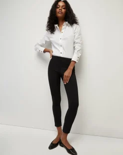 Veronica Beard Pants|Matching Sets*Zip Back Scuba Pant Black