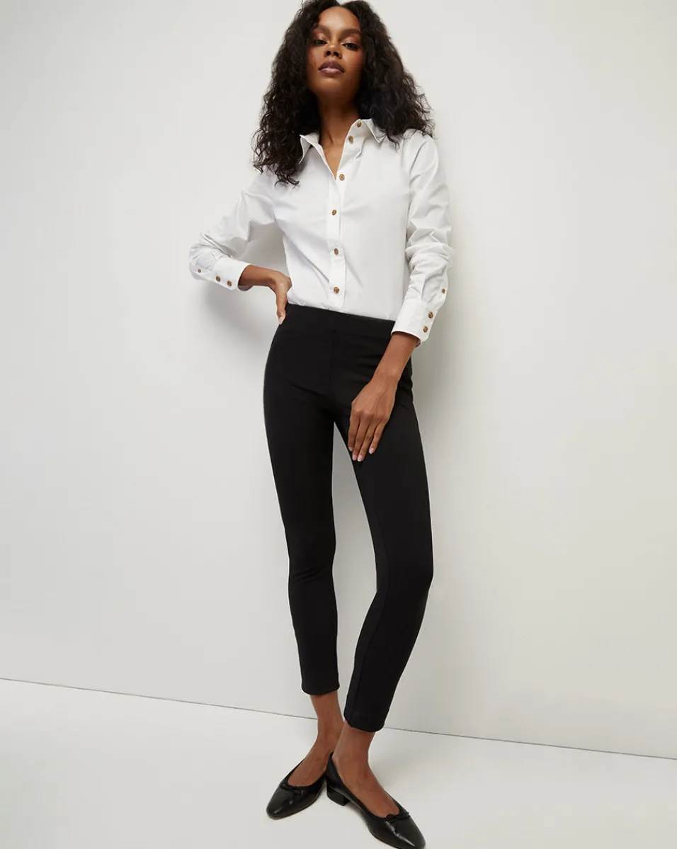 Veronica Beard Pants|Matching Sets*Zip Back Scuba Pant Black