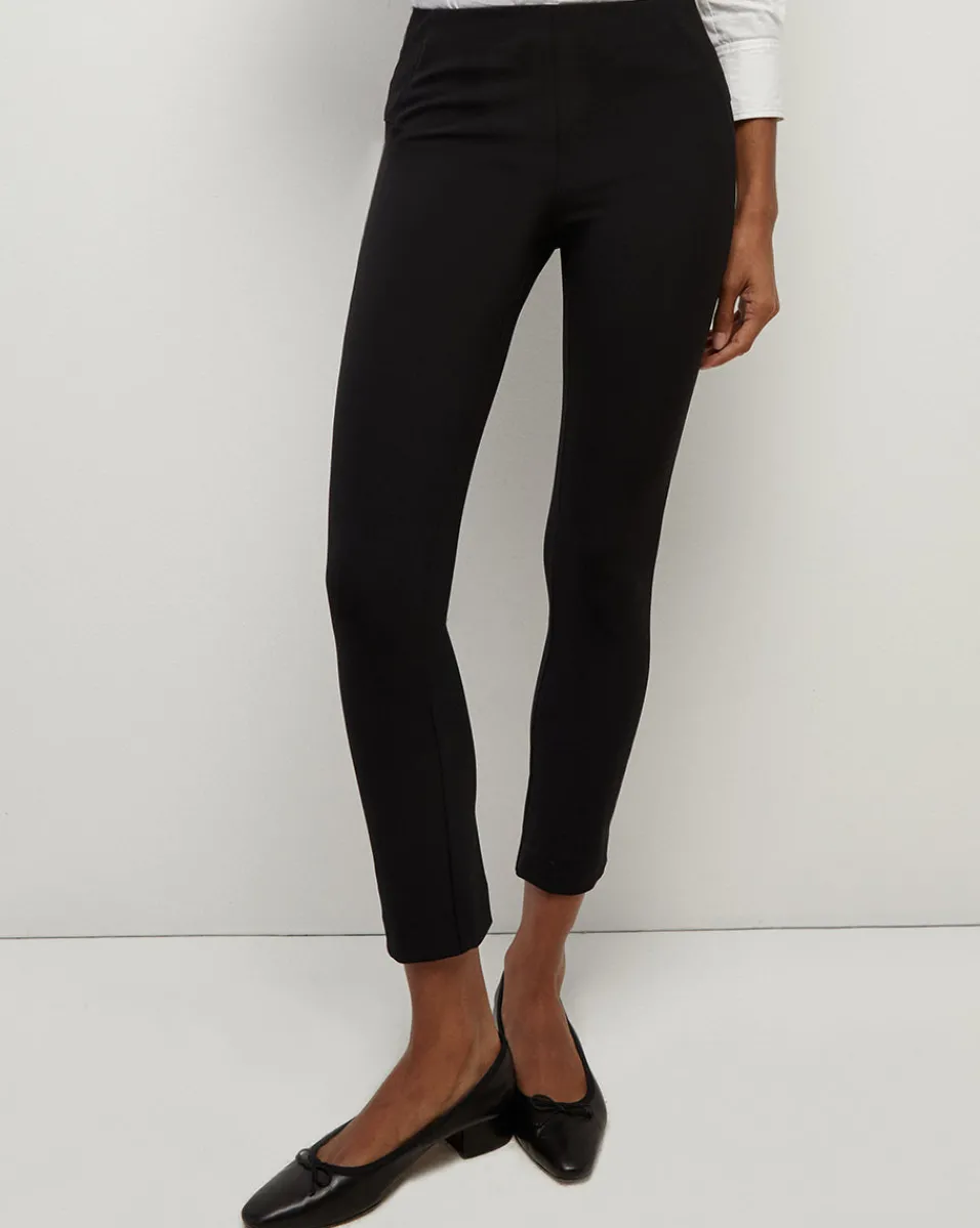 Veronica Beard Pants|Matching Sets*Zip Back Scuba Pant Black