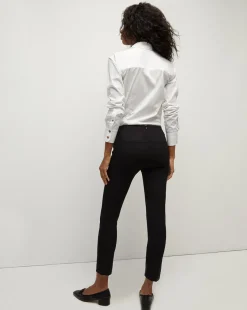 Veronica Beard Pants|Matching Sets*Zip Back Scuba Pant Black