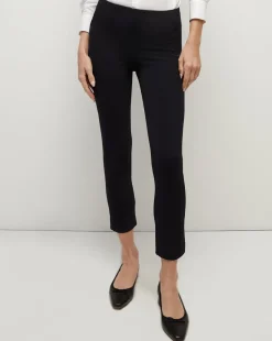Veronica Beard Pants|Vb Classics*Zip Back Scuba Pant Navy